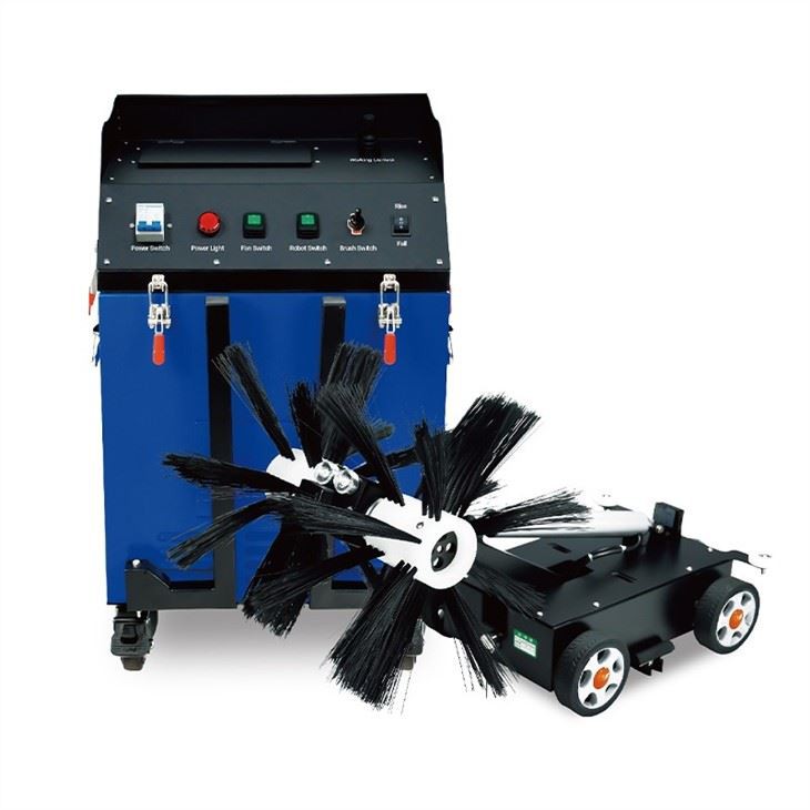 Ventilation Duct Cleaning Robot With Camera