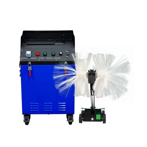 Advanced Duct Cleaning Robot With Vacuums And Cameras For Precision Cleaning
